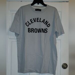Men's Light Gray Cleveland Browns T-Shirt
